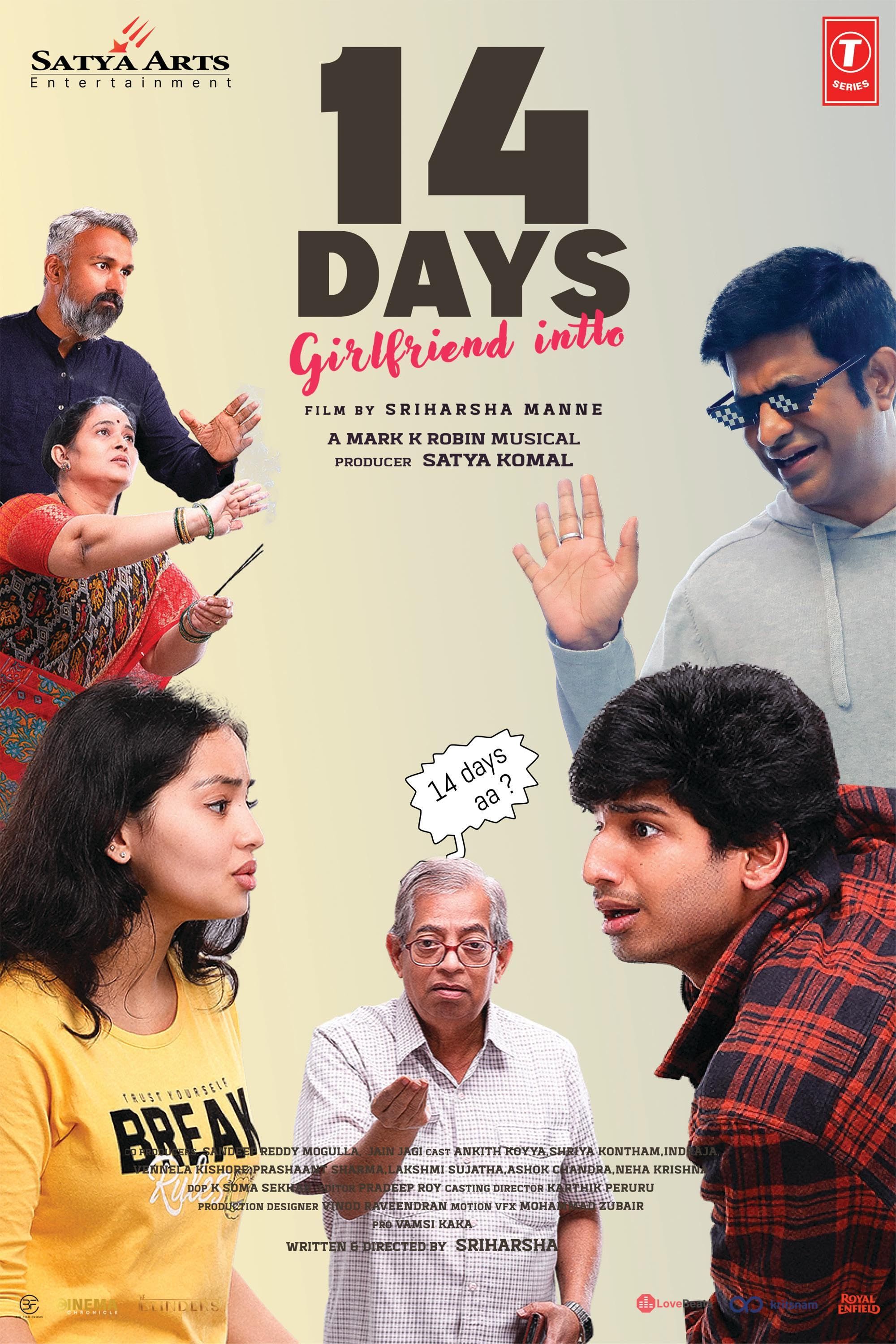 14 Days: Girlfriend Intlo (2025) Hindi ORG Dubbed Full Movie HDRip