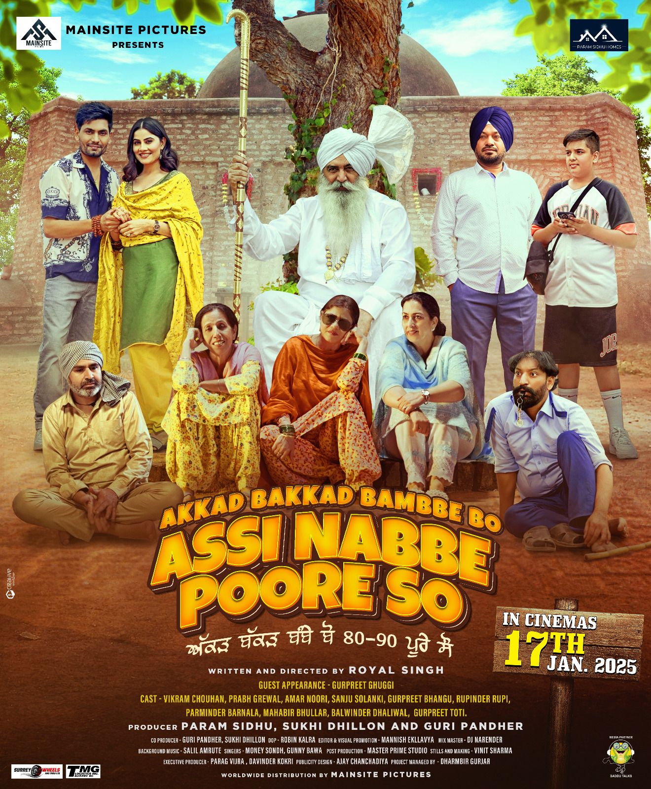 Akkad Bakkad Bambee Bo Assi Nabbe Poore So (2025) Punajbi HDRip