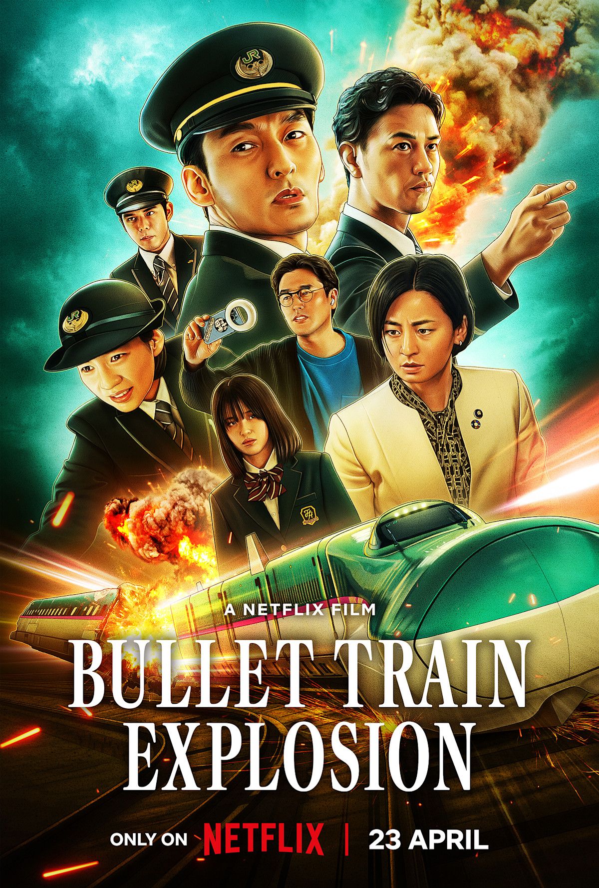 Bullet Train Explosion (2025) Hindi Dubbed HDRip
