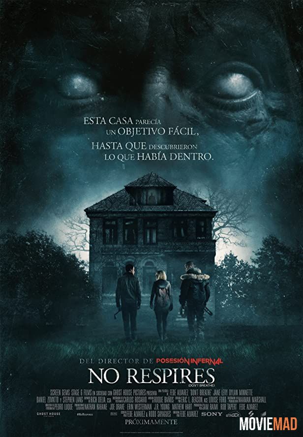 Dont Breathe 2016 Hindi Dubbed 480p 720p Full Movie