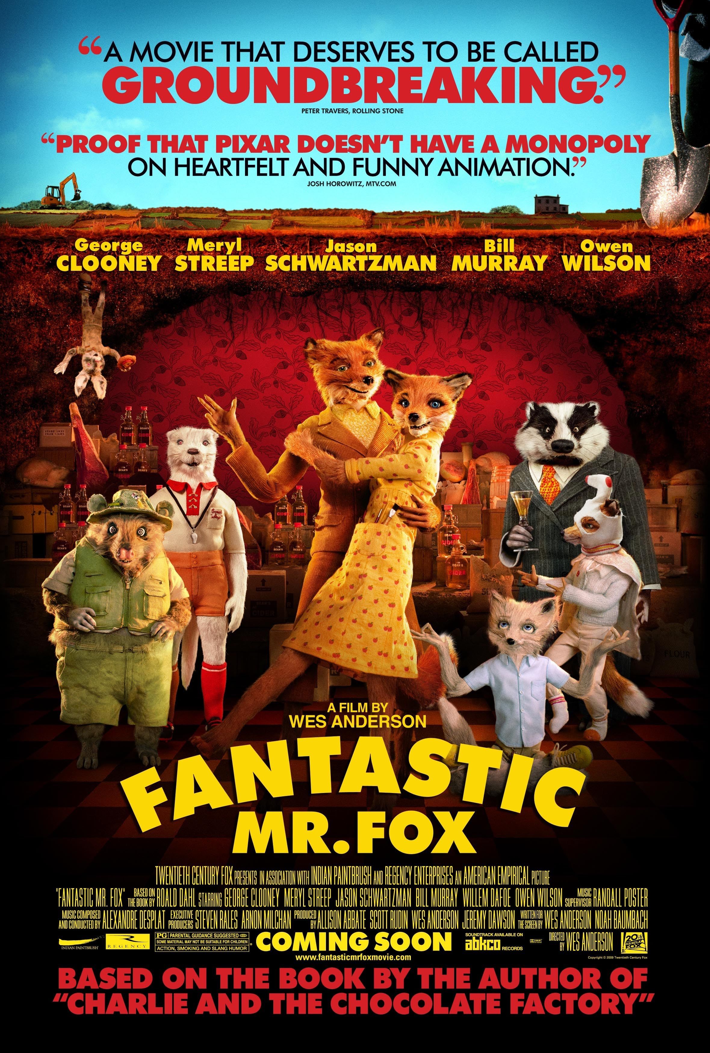 Fantastic Mr. Fox (2009) English ORG Full Movie BluRay