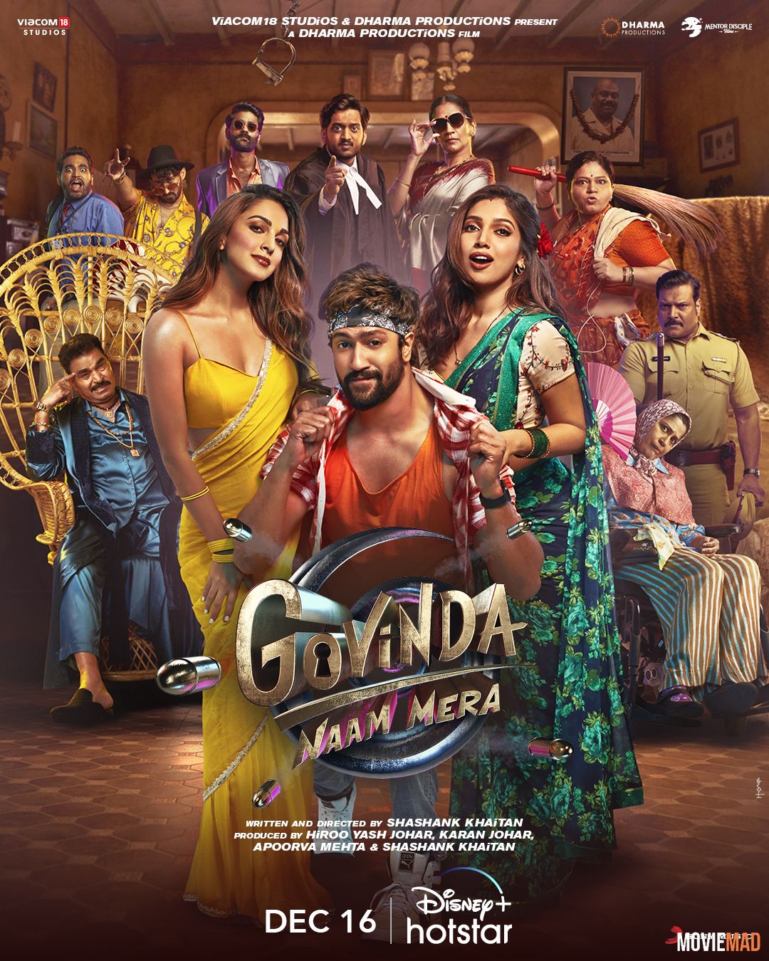 Govinda Naam Mera (2022) Hindi ORG HDRip Full Movie 720p 480p