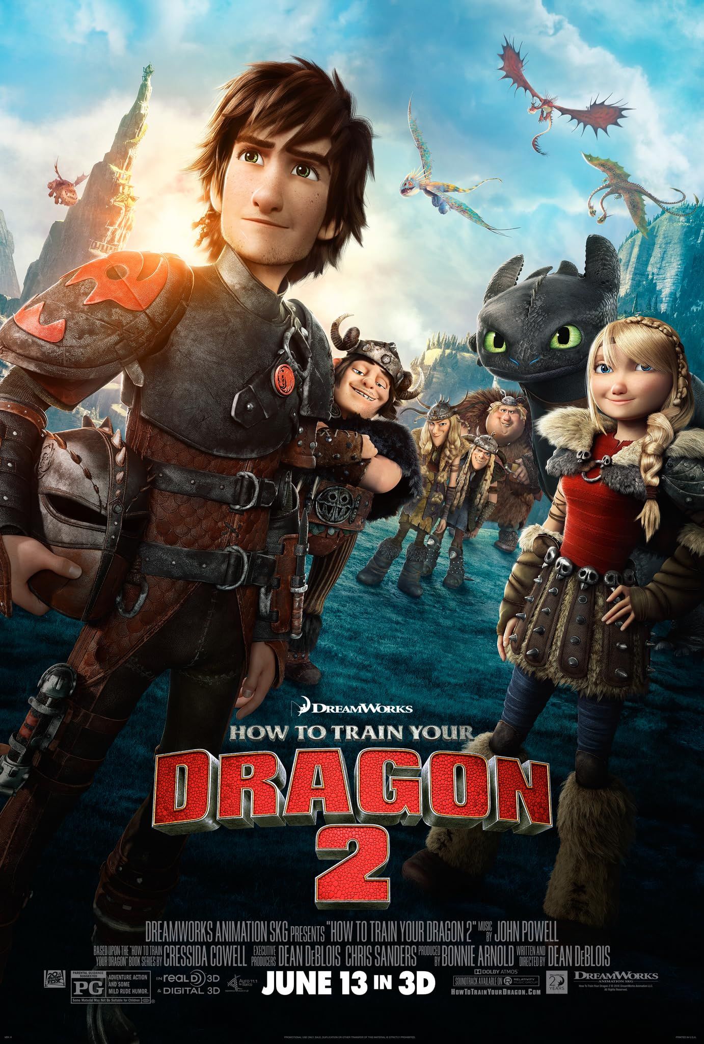 How to Train Your Dragon 2 (2014) Hindi Dubbed ORG Full Movie BluRay