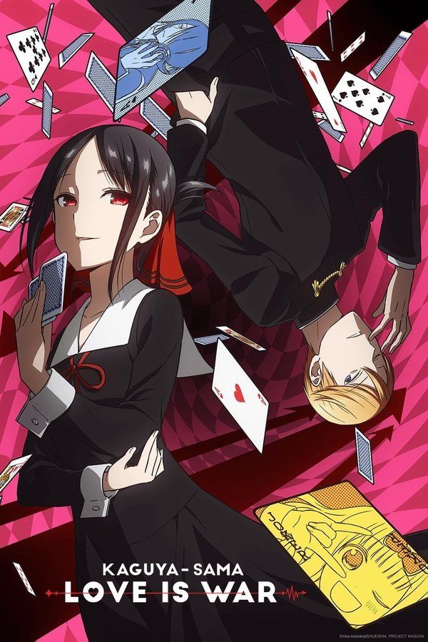 Kaguya Sama: Love is War (2019) (Season 1 Complete) Hindi Dubbed Series HDRip
