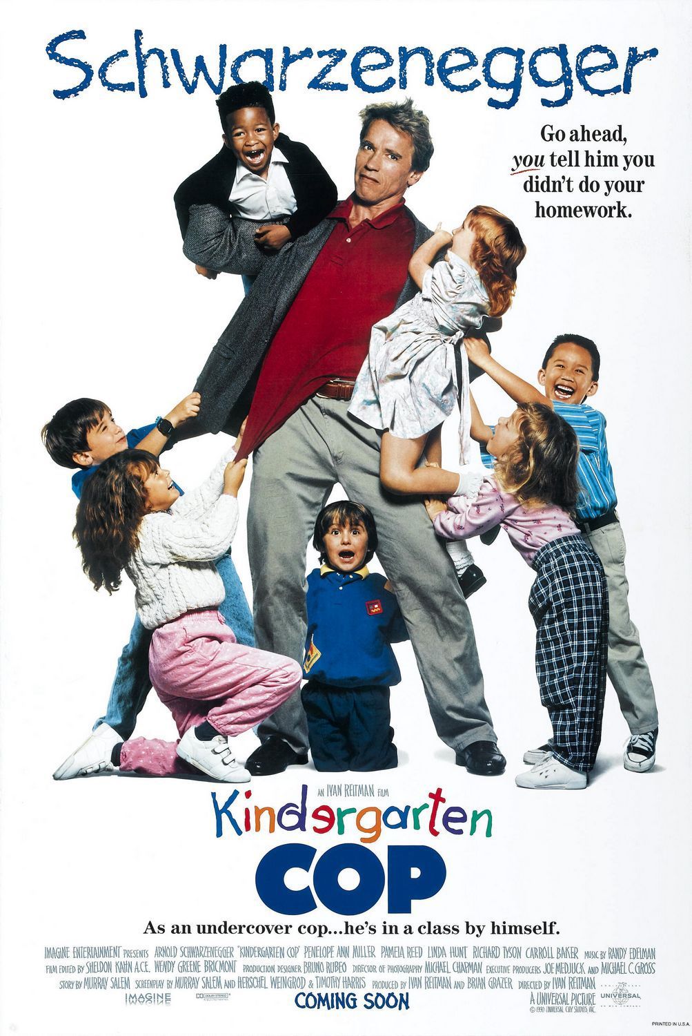 Kindergarten Cop (1990) Hindi Dubbed BluRay
