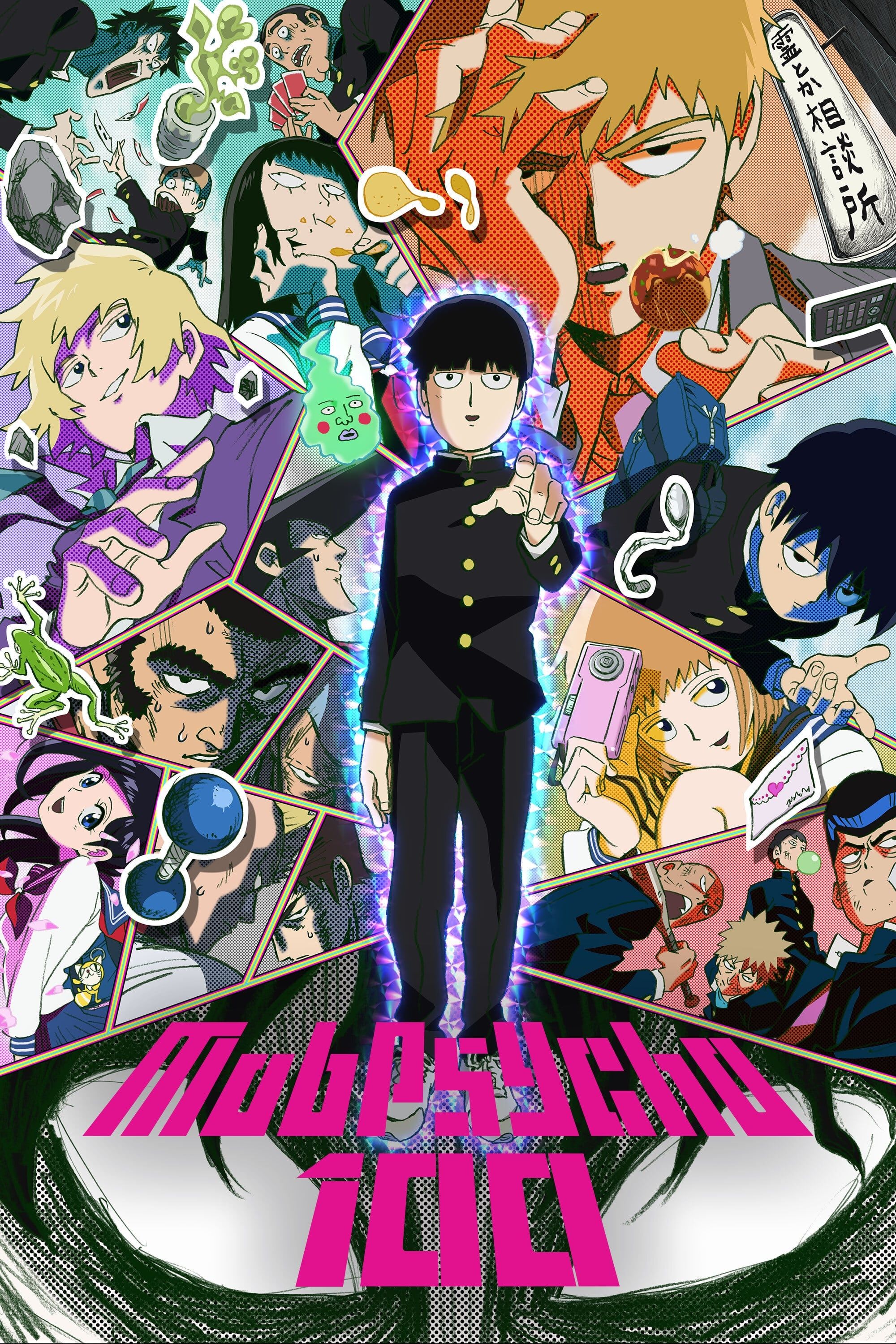 Mob Psycho 100 (2016) (Season 1 Complete) Hindi Dubbed Series HDRip