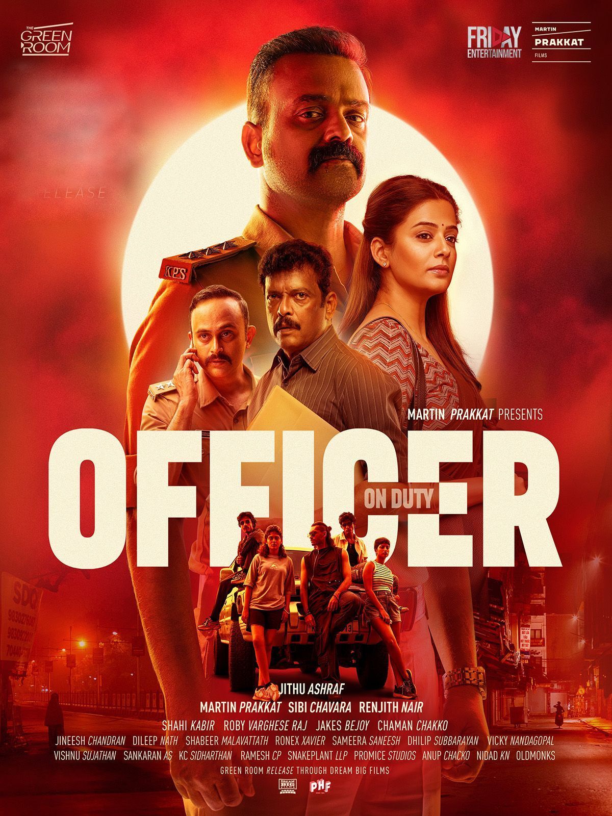Officer on Duty (2025) Hindi Dubbed HDRip