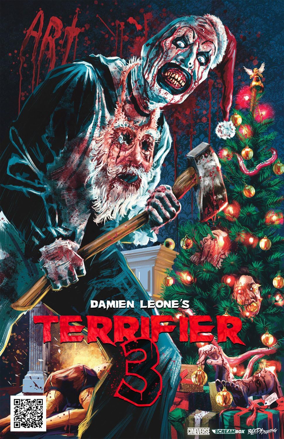Terrifier 3 (2024) Hindi ORG Dubbed Full Movie HDRip